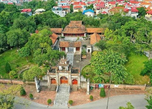 Toàn cảnh tòa thành có niên đại cổ nhất Việt Nam nhìn từ trên cao