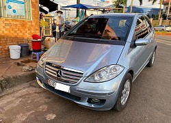 Xe nhỏ 15 năm tuổi Mercedes A150 giá ngang KIA Morning