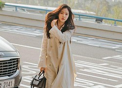 Diện áo trench coat đẹp như sao Hàn