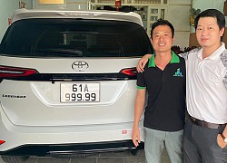 Bấm được biển ngũ quý 9, chủ xe Toyota Fortuner tại Bình Dương nhận được lời khen: 'Như trúng xổ số, bán đi lãi tiền tỷ'