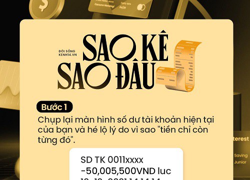 Có thứ SAO KÊ khiến người khác ấm lòng: Mỗi tháng tài khoản đều đặn mất gần 3 triệu nhưng mà vui, mà thương, mà nhớ...