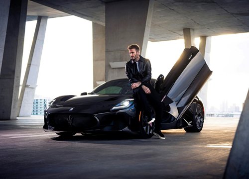 David Beckham tậu siêu xe Maserati MC20 Fuoriserie Edition