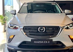 Giá xe Mazda CX-3 tháng 12/2021: Lăn bánh từ 654 triệu đồng