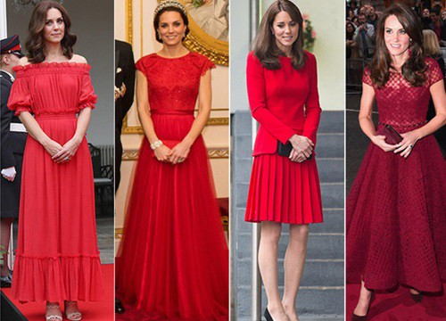 Kate Middleton liên tục mặc đồ màu đỏ: Những ẩn ý về quyền lực và sự thay đổi tâm ý