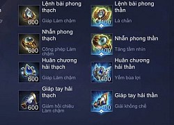 Liên Quân Mobile: Những trang bị đã bị xóa khỏi trò chơi, chỉ có game thủ đời đầu mới được trải nghiệm!