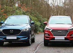 Mazda CX-5 và Hyundai Tucson chạy đua ngôi đầu phân khúc crossover hạng C