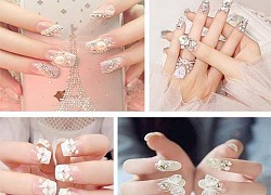 Nail đính đá: 18 mẫu đơn giản đẹp dẫn đầu xu hướng hiện nay