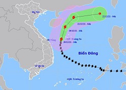 Bão số 9 vào vùng biển Quần đảo Hoàng Sa