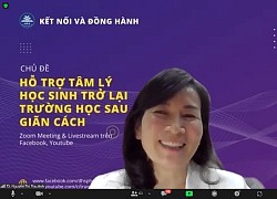 Nhiều học sinh có dấu hiệu &quot;bất thường&quot; khi trở lại trường sau giãn cách