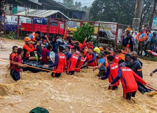 Số người thiệt mạng do bão Rai tại Philippines tăng lên 208 người