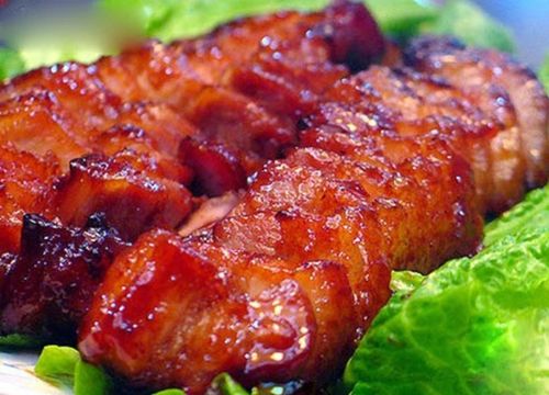 Thịt lợn nướng sa tế