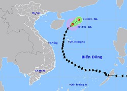 Thời tiết ngày 21/12: Bão số 9 suy yếu nhanh thành áp thấp nhiệt đới