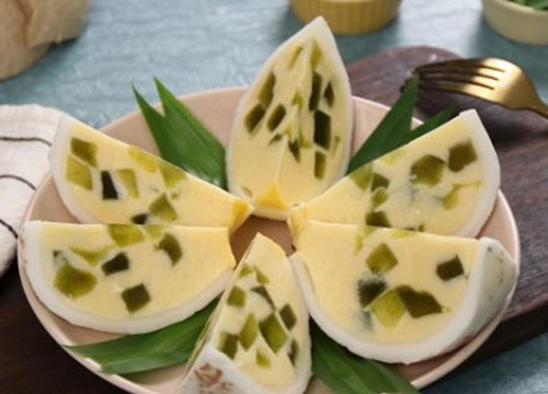 Cách làm bánh flan trái dừa thơm béo ngon miễn chê