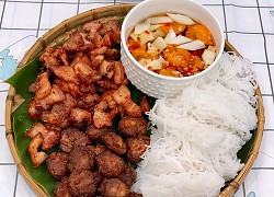 Cách làm bún chả bằng nồi chiên không dầu nhanh chóng, thơm ngon cho cả nhà