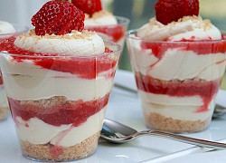 Cách làm trifle - món tráng miệng đẹp mắt, độc đáo cho mùa Noel