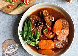 Cách nấu bò kho cà rốt thơm ngon đậm vị