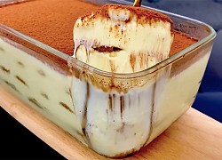 Chỉ 10 phút làm ngay món bánh tiramisu ngon xỉu không cần lò nướng