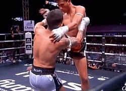 Clip: Võ sĩ Muay Thái dùng "đòn bẩn" để hạ knock out đối thủ