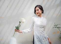 Đã thấy Tết thật gần trong những chiếc áo dài linen thêu tay từ Moriko Saigon