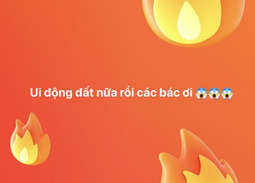 Đúng đêm Noel, hàng loạt cư dân mạng quay clip Hà Nội rung lắc vì ảnh hưởng động đất