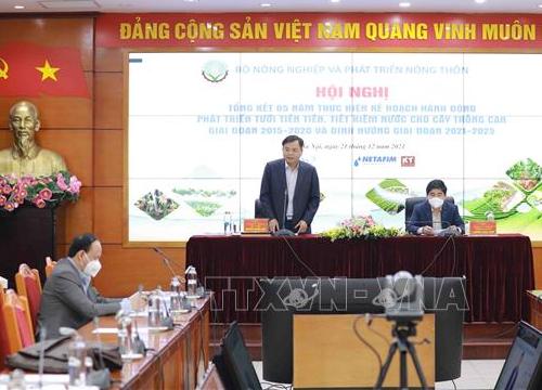 Gần 530.000 ha cây trồng cạn được áp dụng tưới tiên tiến, tiết kiệm nước