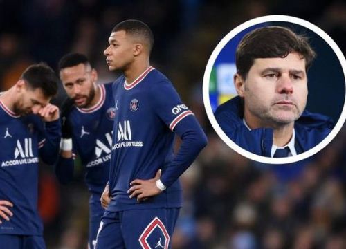 HLV Pochettino mất kiểm soát trong phòng thay đồ PSG