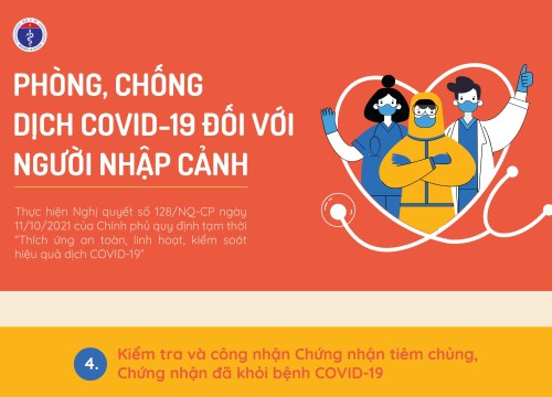 Những quy định mới nhất về phòng dịch Covid-19 với người nhập cảnh