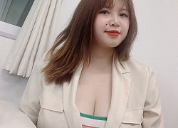 Trần Thị Ngọc Nhi &#8211; Hot girl đẹp như thiên thần, thường xuyên thả rông vòng một 1m gây choáng