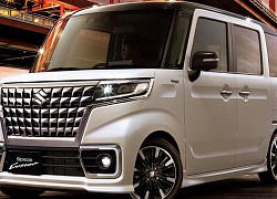 Xe đô thị Suzuki Spacia Custom ra mắt, đầu xe giống Toyota Alphard