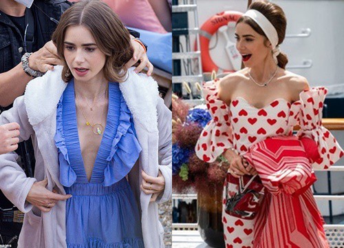 "Báo động" thân hình trơ xương của Lily Collins trong Emily in Paris, vì trùng tu vòng 1 khủng nên mới đến nỗi này?