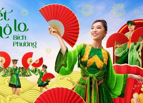 Bích Phương "đánh úp fan" với MV Tết cực hoành tráng, năm qua không thả bùa yêu nhưng lại gặp bùa "Lo"