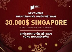 Đội tuyển Việt Nam nhận quà lớn dịp Giáng sinh