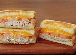 Hướng dẫn làm bánh mì sandwich cá ngừ phô mai cho bữa ăn sáng đầy dinh dưỡng