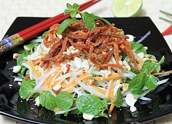 Món nộm bò khô ngon lạ miệng