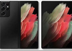 Ảnh render chất lượng cao của Galaxy Z Fold 3 gợi mở khả năng tương đồng thiết kế với Galaxy S21 Ultra?