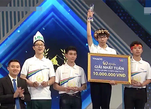 'Bản sao của rapper Đen Vâu' giành vòng Nguyệt quế cuộc thi tuần Đường lên đỉnh Olympia