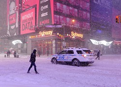 Bão tuyết lớn hoành hành ở Mỹ, New York ban bố tình trạng khẩn cấp