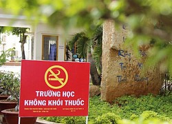 Đừng để khói thuốc xuất hiện ở giảng đường