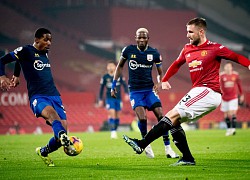 Luke Shaw ở đâu trong chiến thắng 9-0 của Man Utd