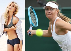 Sharapova khoe đường cong nghẹt thở trong bộ bodysuit mỏng dính