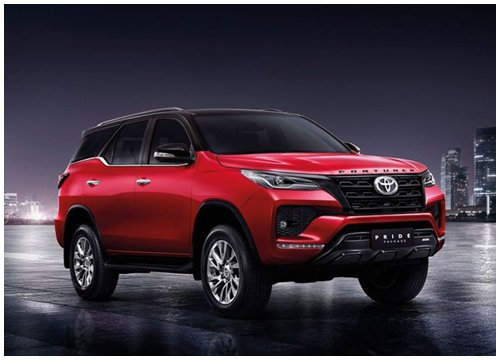 Gói độ ngoại thất cho Toyota Fortuner 2021 giá gần 35 triệu đồng