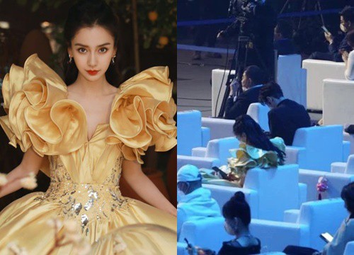 Huỳnh Hiểu Minh và Angelababy lần đầu xuất hiện cùng một khung hình nhưng phản ứng ra sao mà gây xôn xao?