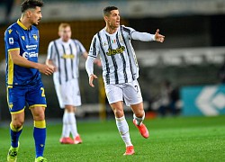 Ronaldo ghi bàn, Juventus vẫn hòa thất vọng Verona