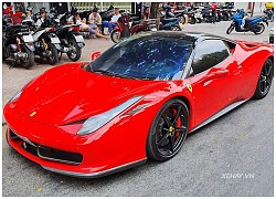 Siêu xe Ferrari 458 Italia hơn 10 năm tuổi, "hàng hiếm" ở Sài Gòn