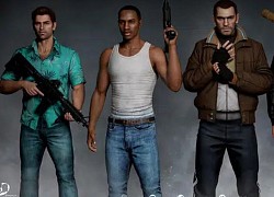 Bất ngờ với sự lột xác của các nhân vật huyền thoại trong GTA qua lớp áo đồ họa tiên tiến