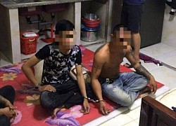 Cảnh sát giải cứu cô gái bị nhóm đòi nợ khống chế