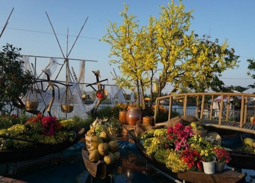 Đảm bảo an ninh trật tự khu vực Chợ hoa Tết