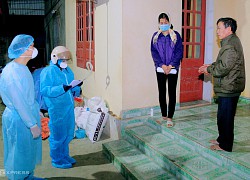 Đêm trong khu phong tỏa ở thị xã Đông Triều