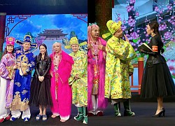 Diệu Nhi "lên đồ" điệu đà bên dàn sao ở hậu trường Táo Quân tiền truyện 2021, nhìn xuống đôi chân mà ngã ngửa