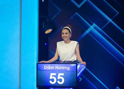 Hoa hậu Diễm Hương khiến khán giả bất ngờ khi thắng Phương Dung, Thụy Mười trong gameshow kiến thức